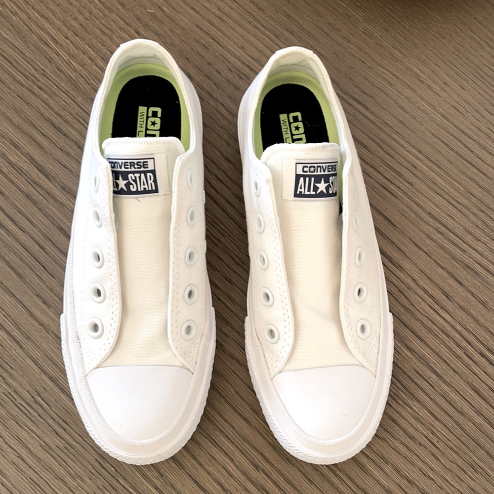 Converse All Star With Lunarlon laceless shoes